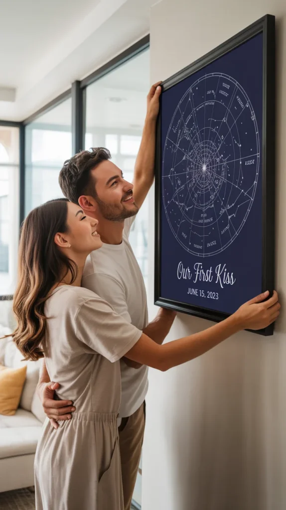 Custom Star Map of Your Special Date