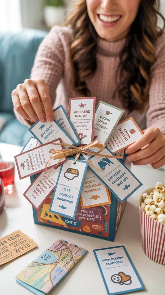 Experience Gift Box with Personalized Activity Coupons