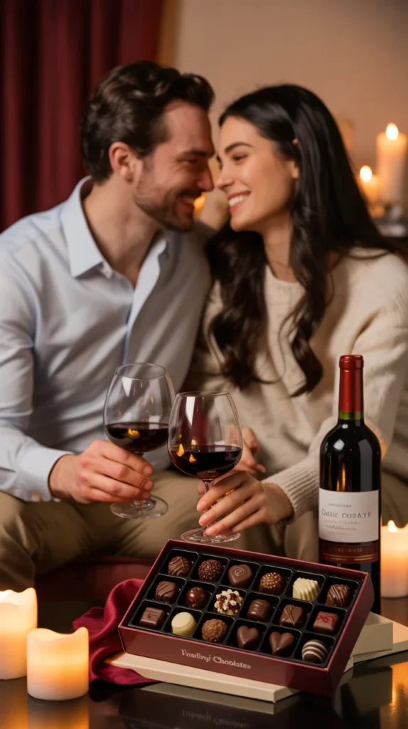 Gourmet Chocolate and Wine Pairing Box