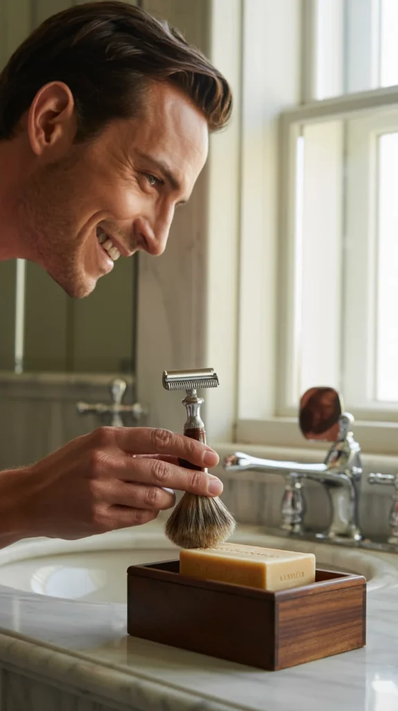 Luxury Shaving Kit with Straight Razor