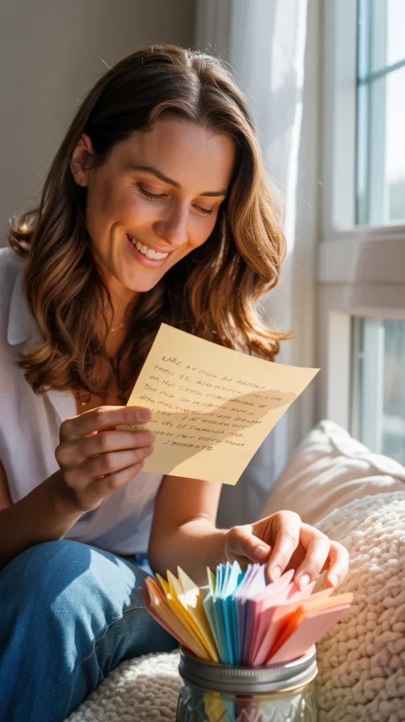 Memory Jar with 365 Notes