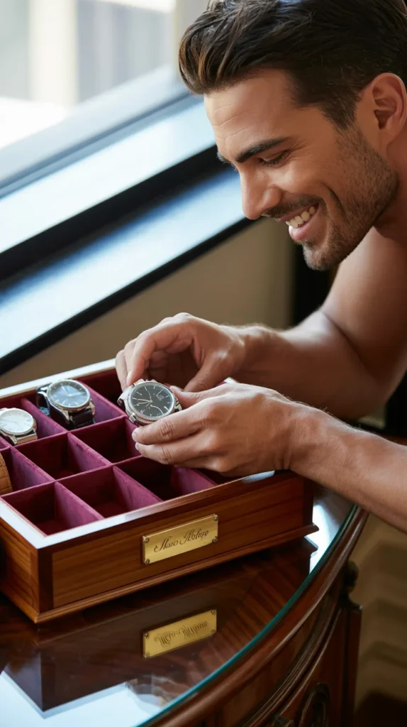 Personalized Watch Box