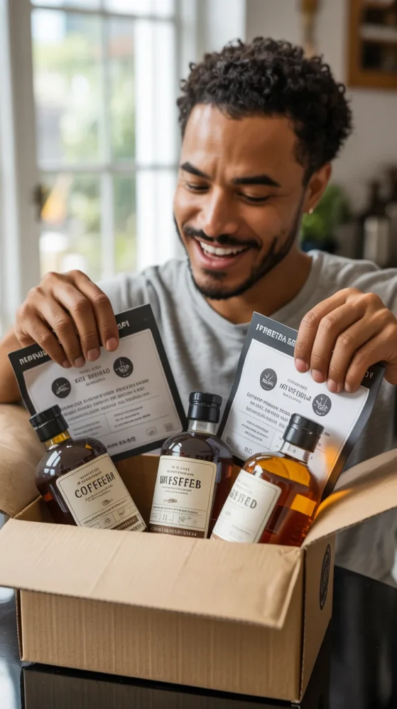 Premium Coffee or Whiskey Subscription