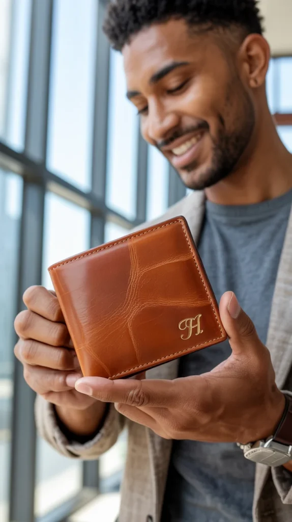 Premium Leather Wallet with RFID Protection