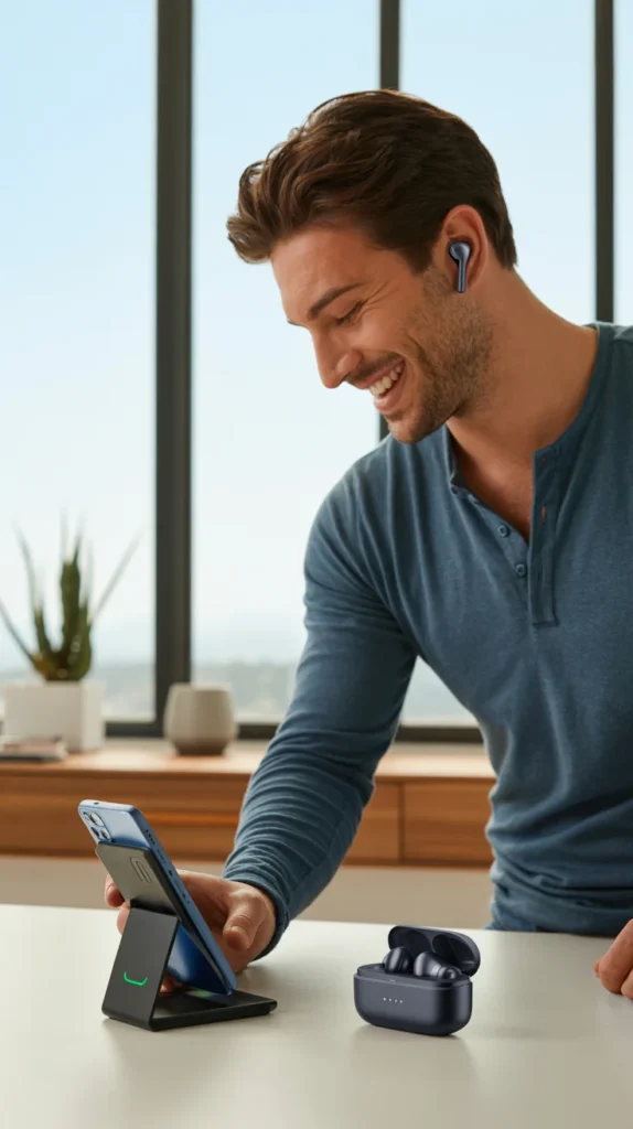 Wireless Earbuds or Tech Accessories