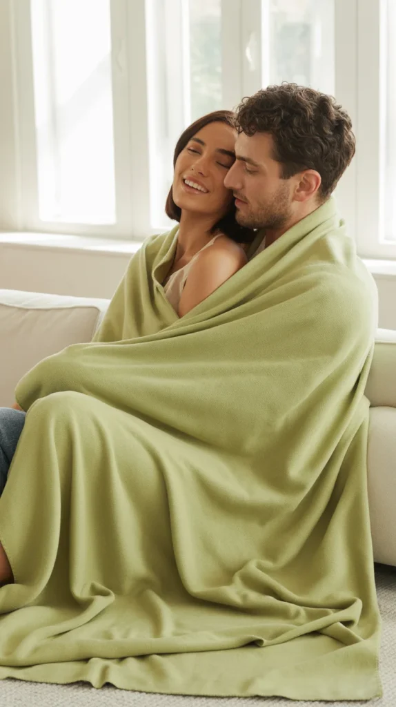 Cozy Cashmere Throw Blanket