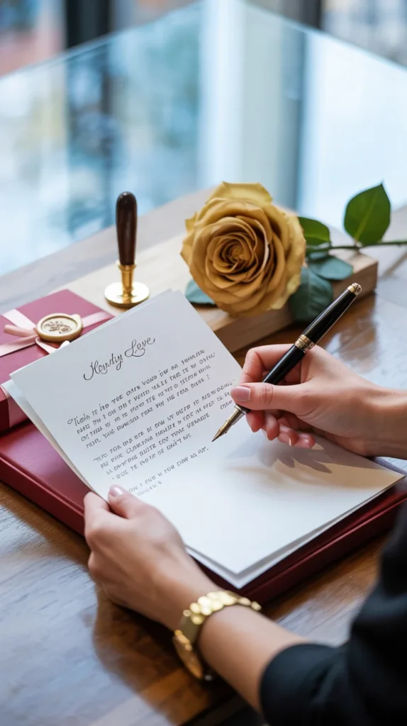 Handwritten Love Letter Set