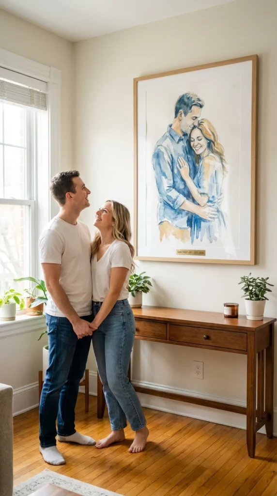 Custom Couple Portrait