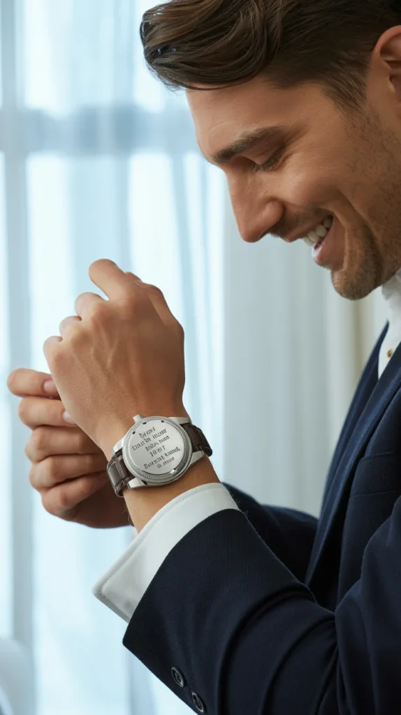 Engraved Watch