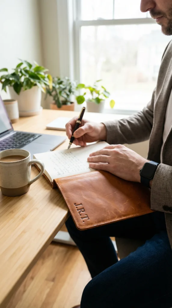 Personalized Leather Journal