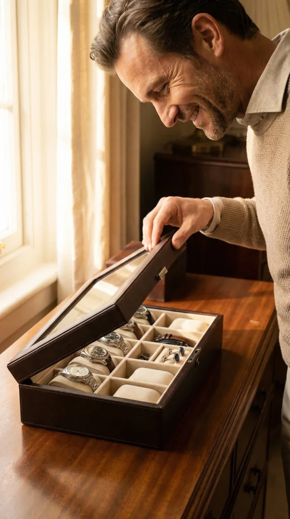 Premium Leather Watch Box