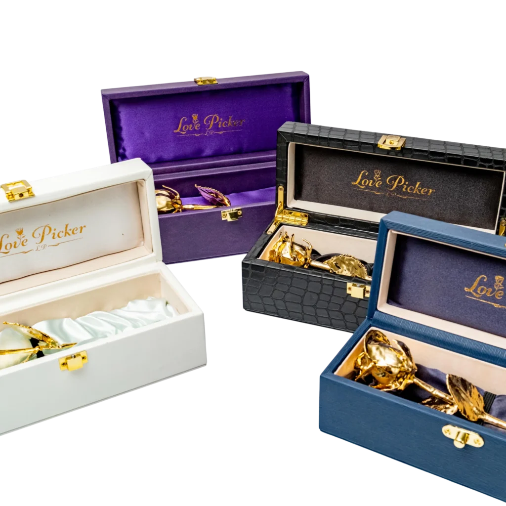 gold rose with vase copy